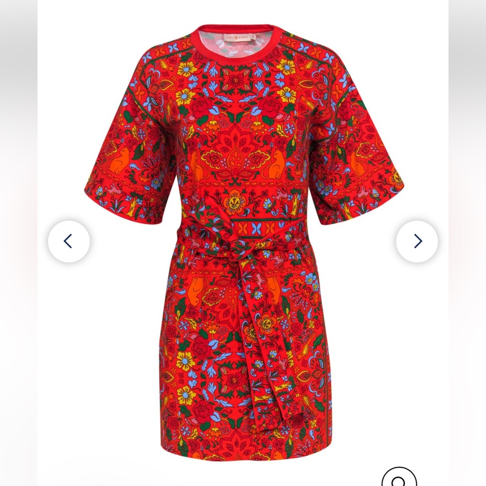 Tory Burch Belted Mini Dress
